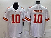Men & Women & Youth Kansas City Chiefs #10 Isiah Pacheco White 2022 Vapor Untouchable Stitched NFL Nike Limited Jersey,baseball caps,new era cap wholesale,wholesale hats